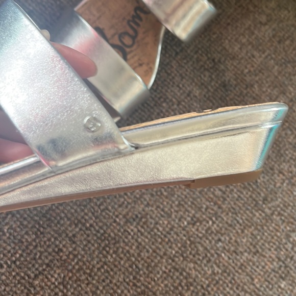 Sam Edelman silver sandals - Picture 5 of 8